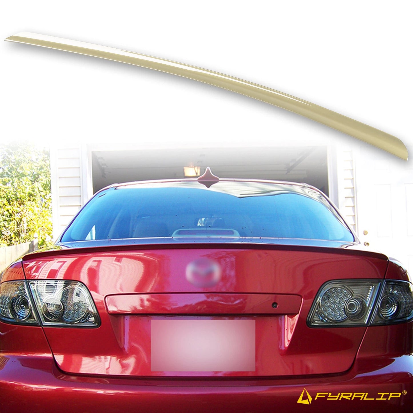 Smokestone Boot Lip Spoiler for Mazda 6 GG Sedan (2002-2008)