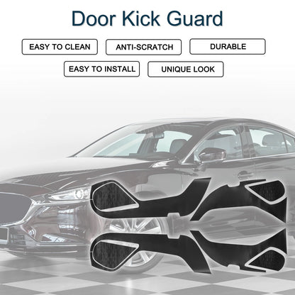 Door Kick Guard Black for Mazda Atenza (1 Set)