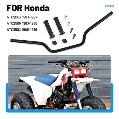 Heavy Duty Handlebar & Grips for Honda ATC350X/ATC200X/ATC250R 1983-1987