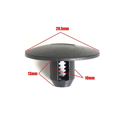 10Pcs Carpet Strap Clip Clamp for Renault Clio, Ford Fiesta, Escort