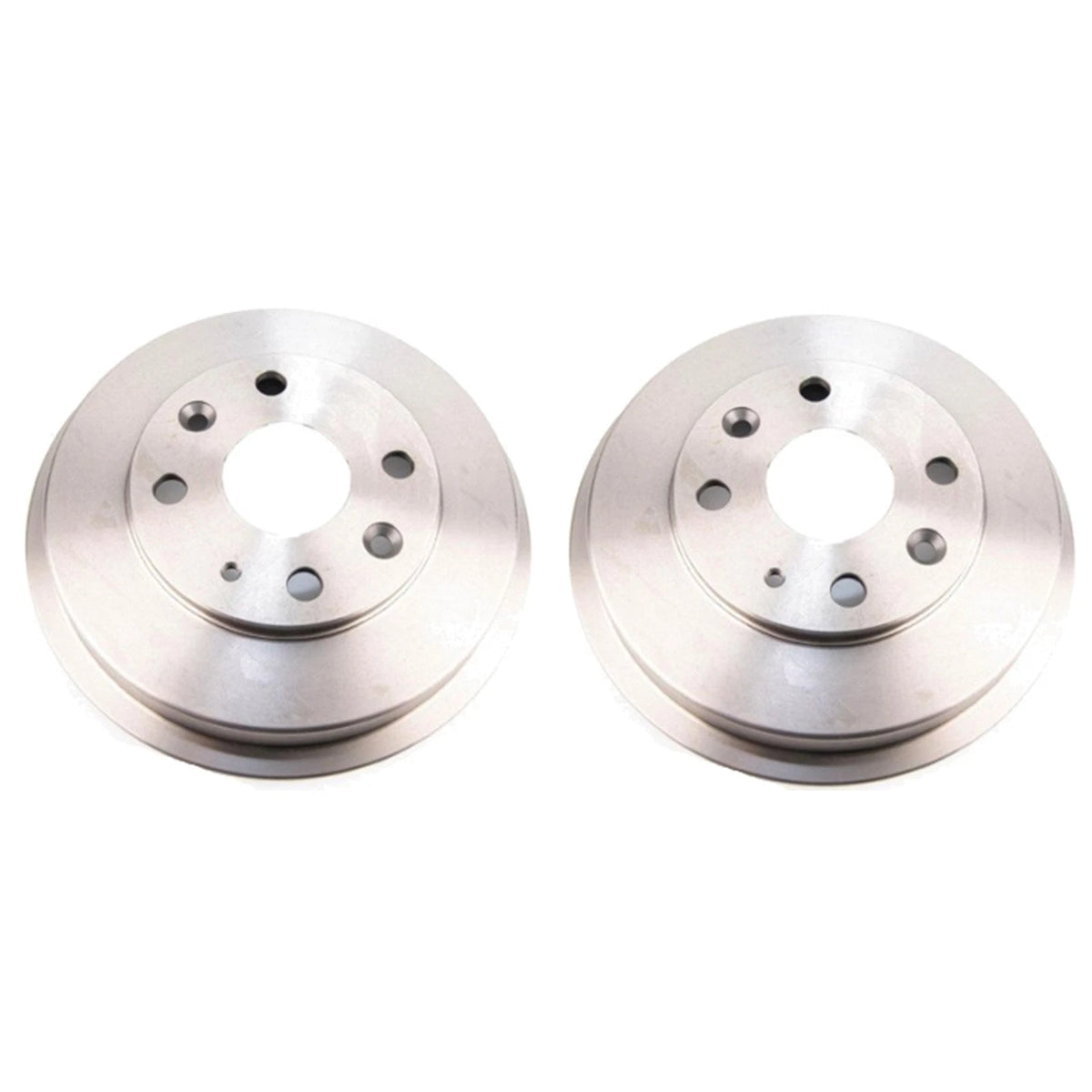Rear Brake Drums Pair for Ford Fiesta WT (2010 - 2013) FWD