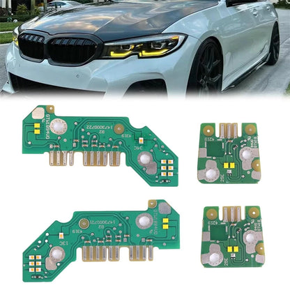 Yellow DRL LED Boards for BMW G20 330e 330i M340i (2019-2022)