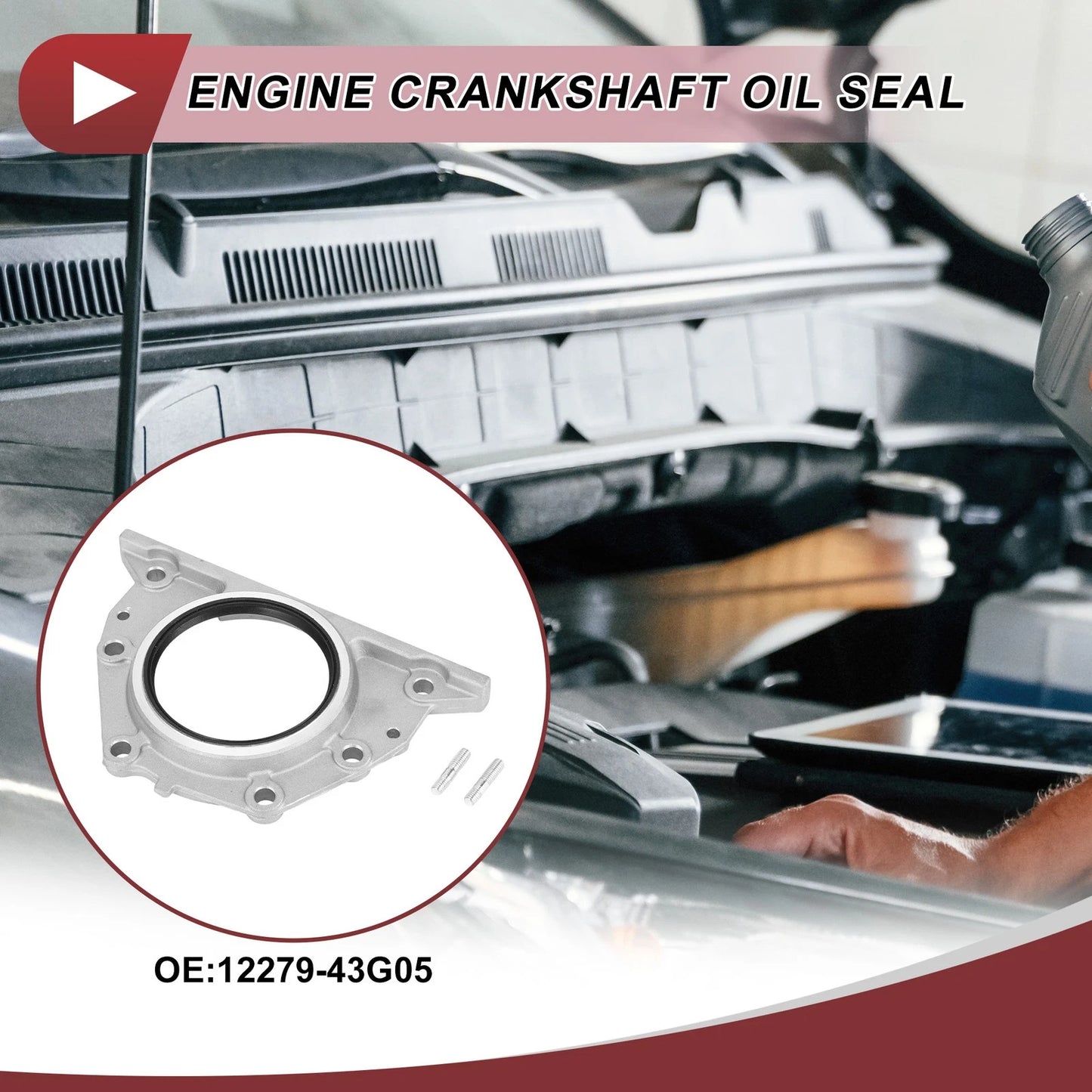 Crankshaft Oil Seal for Nissan TD25 TD27 TD27T (No. 12279-43G05)