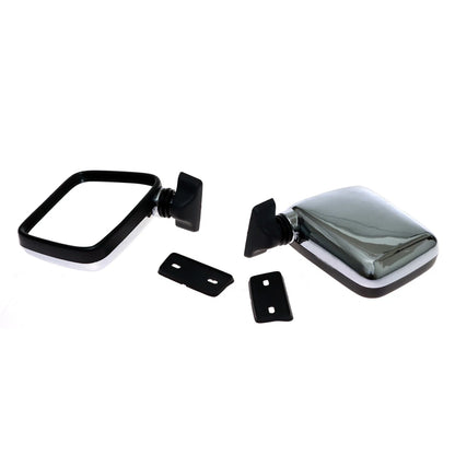 Chrome Side Door Mirror Set for Isuzu Faster 2nd Gen Bedford KB 1972-1988