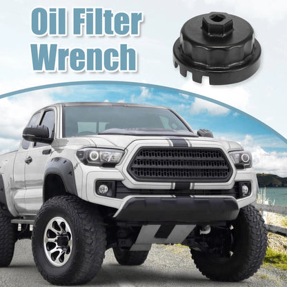 Oil Filter Wrench 64.5mm Oil Filter Cap for Toyota Camry