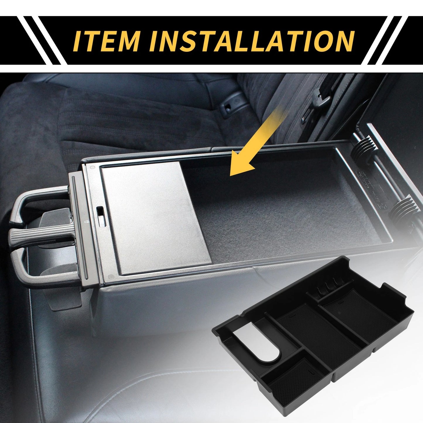 Center Console Organizer Insert Tray for Toyota Tundra (2007–2021)