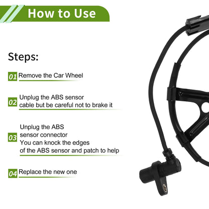 ABS Wheel Speed Sensor for Toyota Corolla (2003-2008)