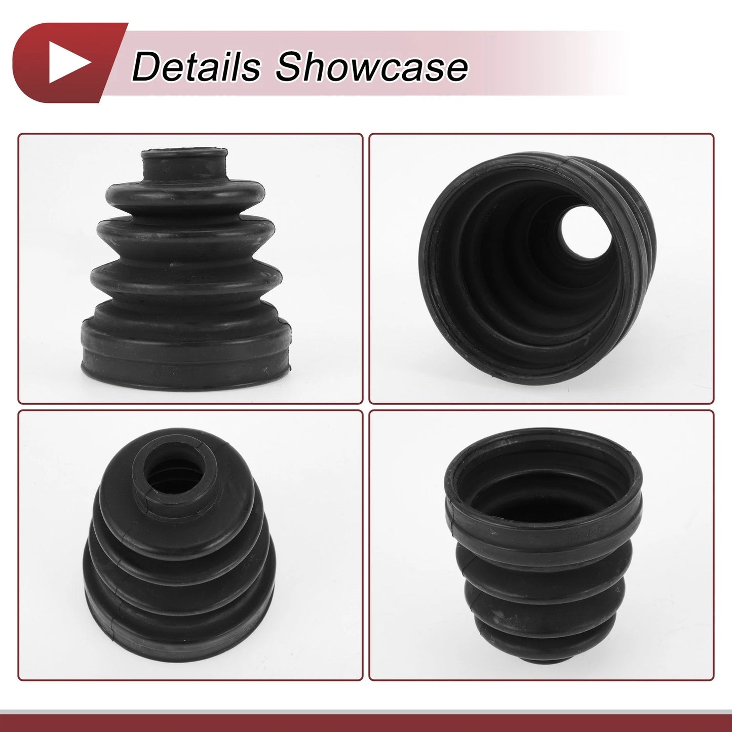 Inner CV Joint Boot Kit with Clamps for Honda CR-V (2012-2014)