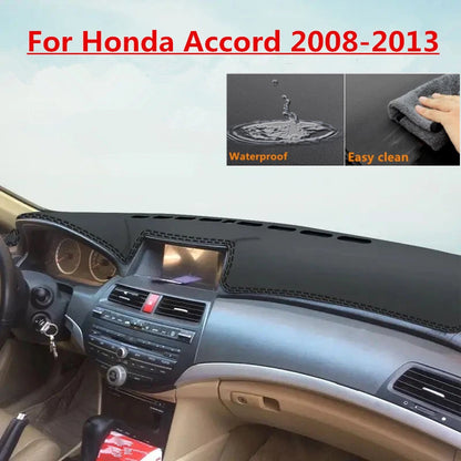 Dashboard Cover PU Leather for Honda Accord (2008–2013)