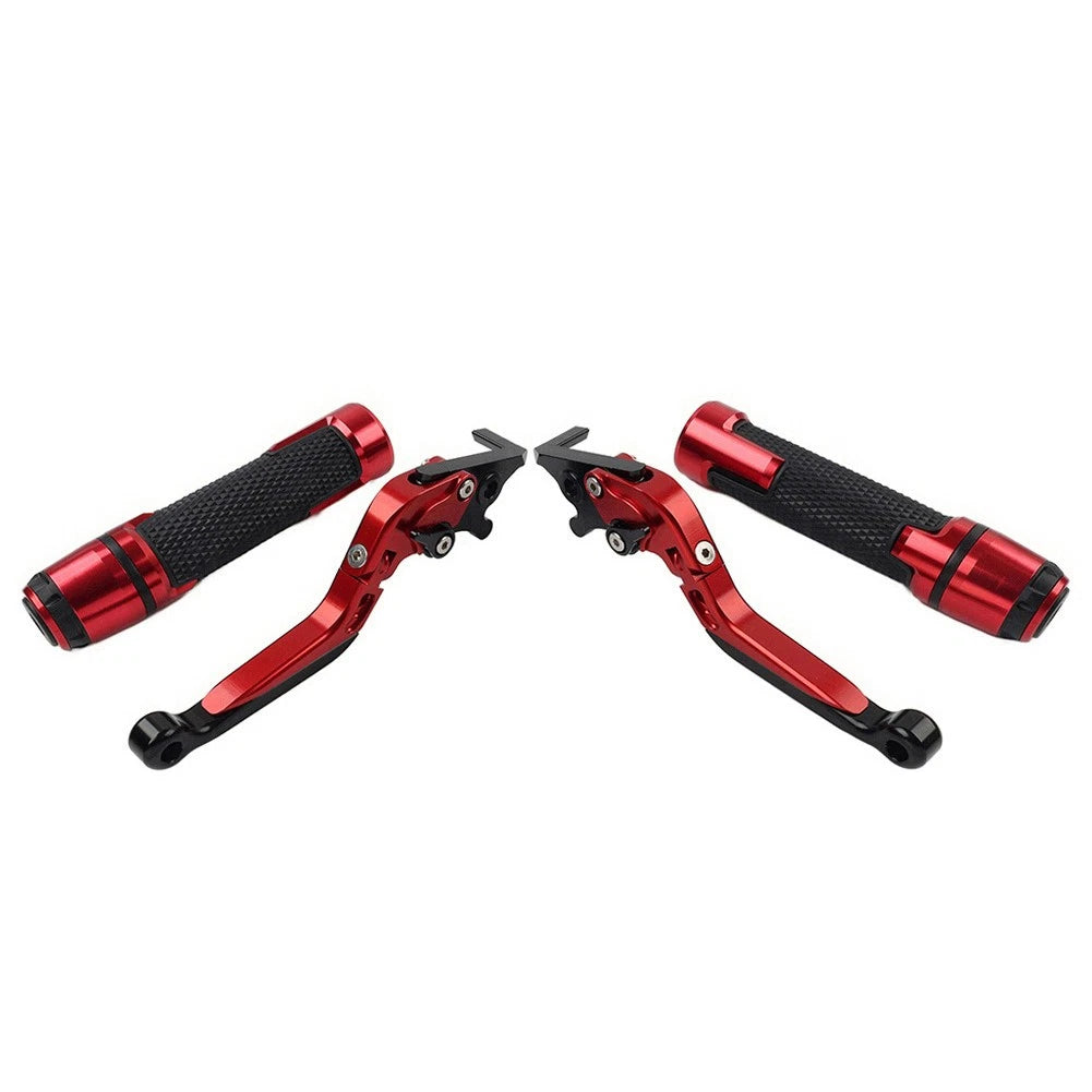 Folding Extendable Brake Clutch Lever Grip Set for Yamaha FJR XJR 1300 (2001-2006)