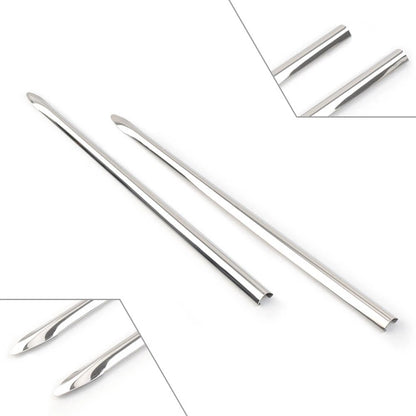 Silver Front Fender Spear Trim for Harley Touring Road King Softail Classic