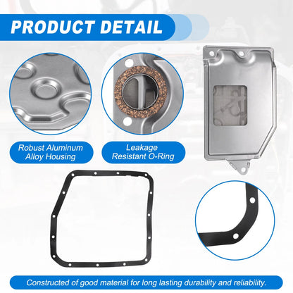 Transmission Filter & Oil Pan Gasket for Toyota A130 A140