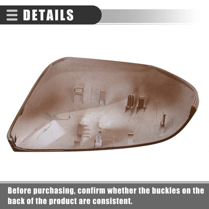 Right Side Mirror Cover for Toyota Camry 2.5L L4 (2018-2023) Brown