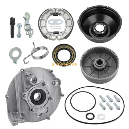 Rear Drum Hub Plate Cover Shoes for Honda TRX400FA/FGA Rancher (2004–2007)