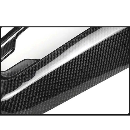 Real Carbon Fiber Wireless Charging Panel Frame Cover for Corvette C8 2020-2023