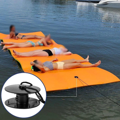 Floating Mat Tether Kit Buckle for Boats/Yachts/Floating Mats