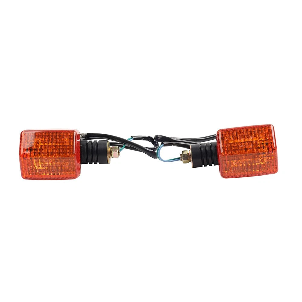 Pair Turn Signal Indicator Lights for Honda XR250L XR650L CB125 NPS50