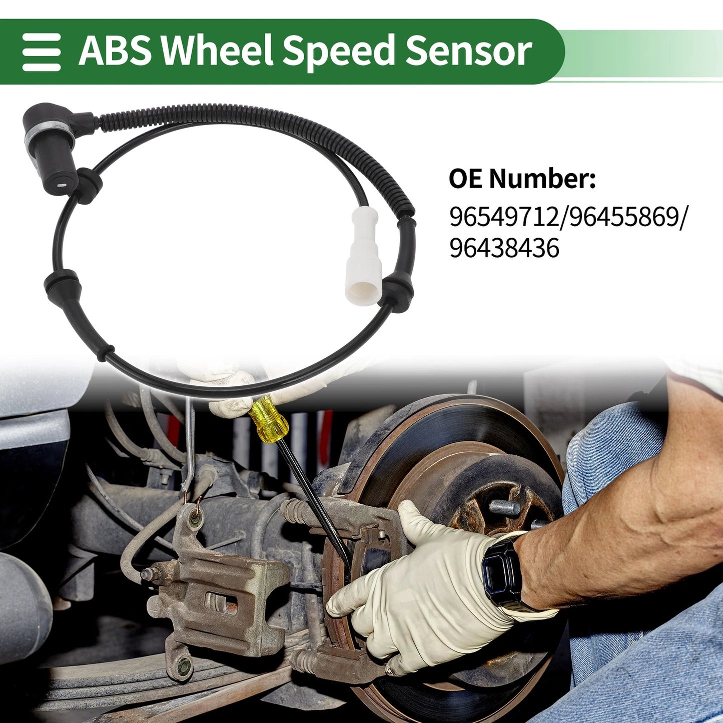 ABS Wheel Speed Sensor for Chevrolet Lacetti Front Left