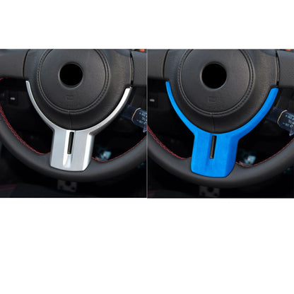 1pc Blue Leather Steering Wheel Cover for Subaru BRZ, Toyota GT86 (2012-2020)