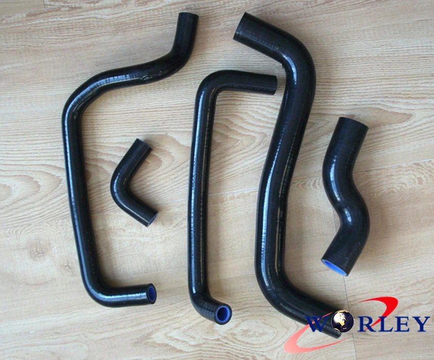 Red Silicone Radiator Hose for Toyota Corolla Levin AE111/AE101G 1995-2000