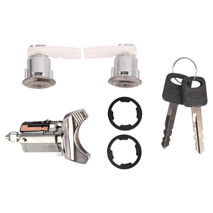 Ignition Door Lock Cylinder Set for Ford F150 F250 Ranger Van (1992-1996)