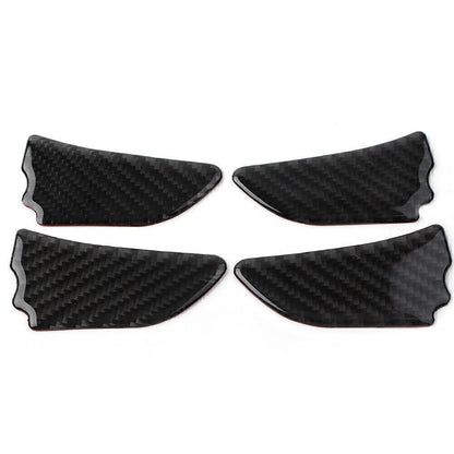 4 x Carbon Fiber Interior Door Bowl Cover Trim for Subaru Forester (2013-2018)