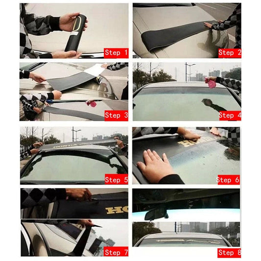 13021CM Car Front Reflective Windshield Decal Window Sticker for Car