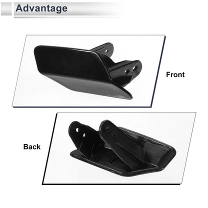 Front Right Washer Nozzle Cover for BMW 320i 2.0L L4 (2006-2013) Black