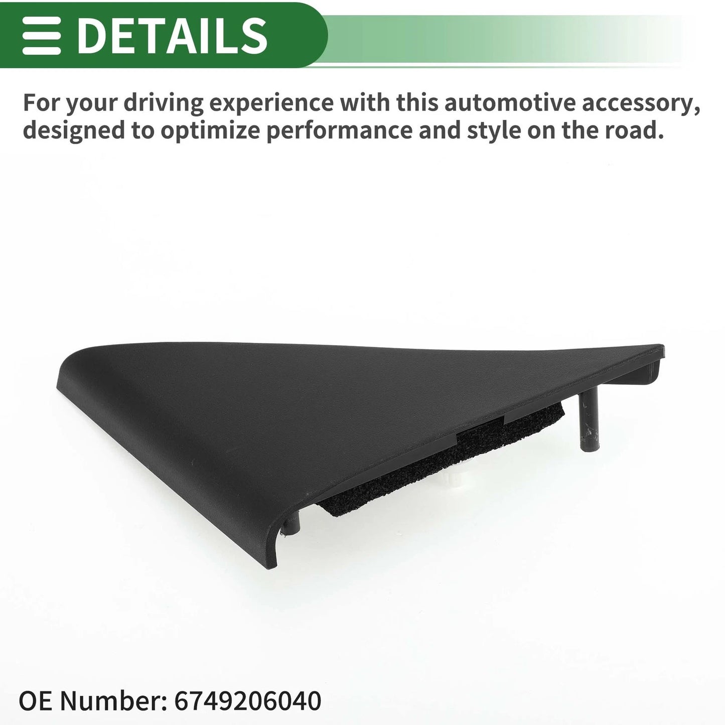 Front Left Pillar Triangle Trim for Toyota Camry (2007-2011)