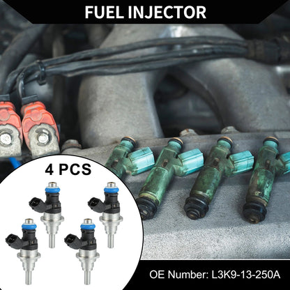 Fuel Injector  for Mazda CX-7 2007-2012 2.3L Black