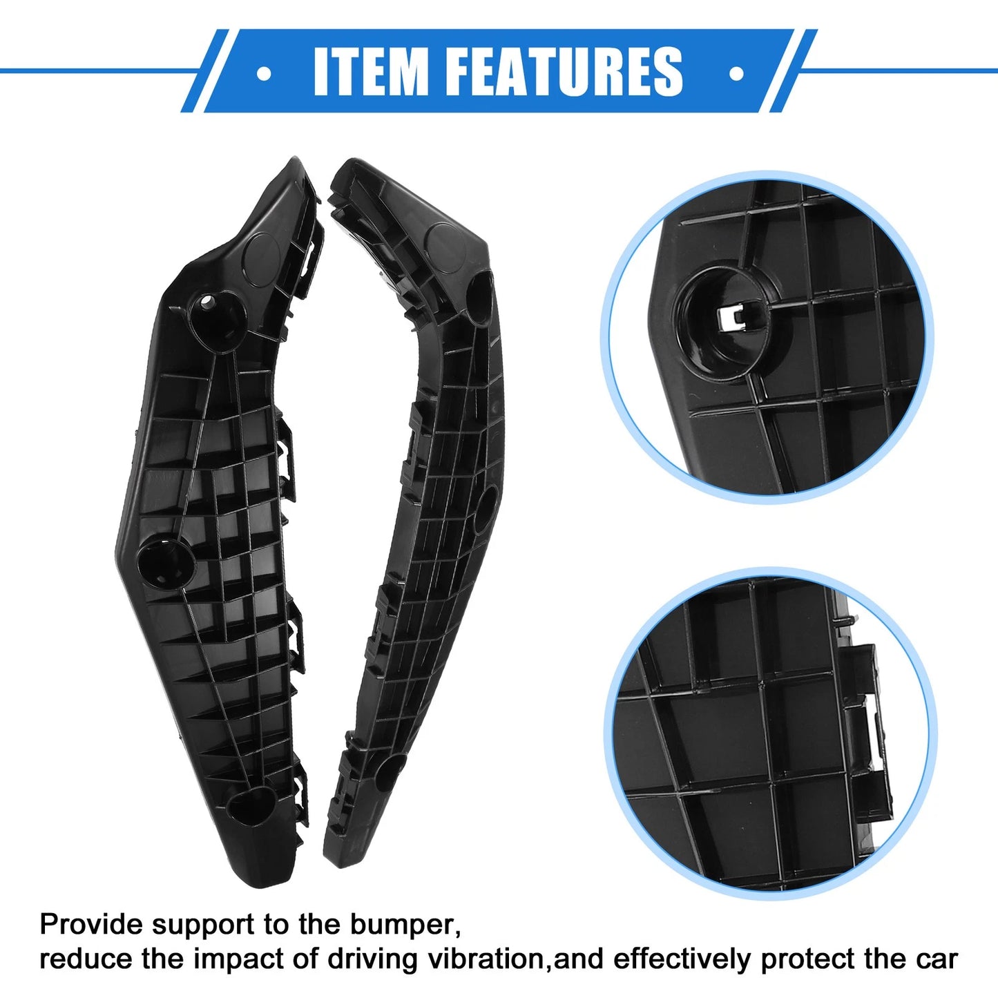 Bumper Brackets Covers  for Toyota Highlander (2001-2023)