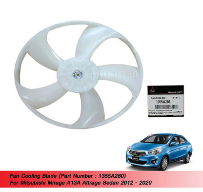 Cooling Blade for Mitsubishi Mirage Attrage Sedan (2013-2022)