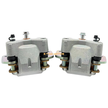 2 x Rear Brake Calipers & Pads for Polaris General 4 1000 XP 4 1000 (2016–2022)