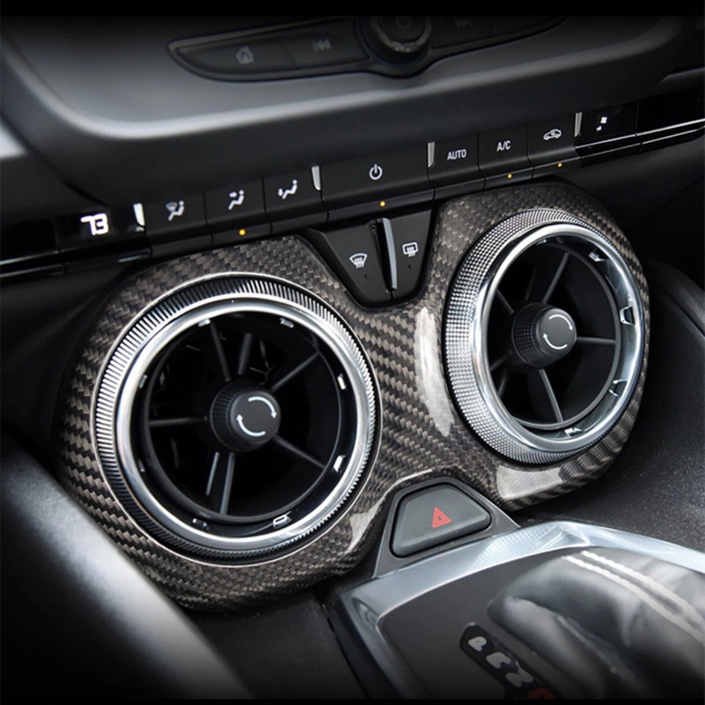 Carbon Fiber Air Vent Cover for Chevrolet Camaro (2016-2023)