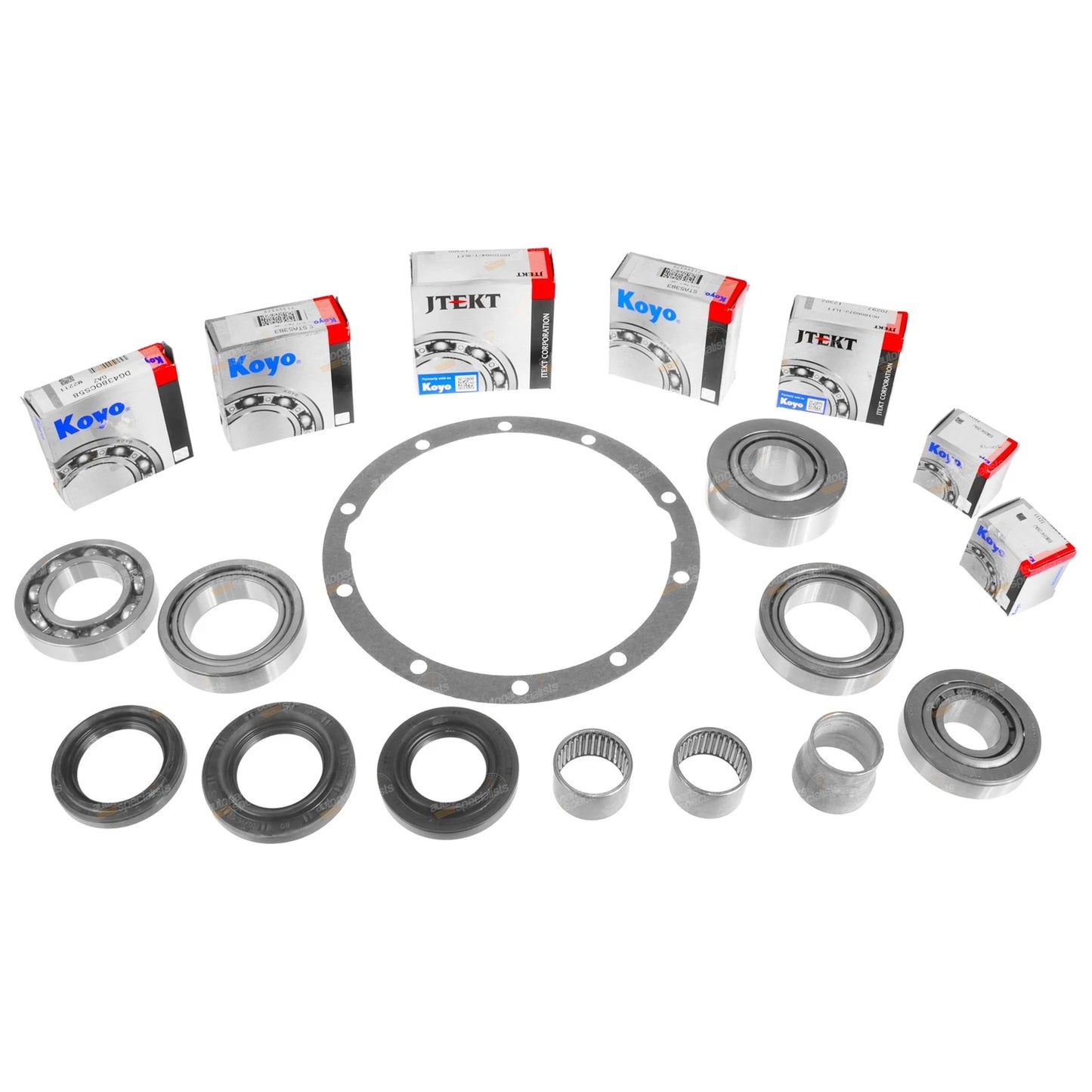 Front Diff Bearing & Seal Repair Kit for Toyota FJ Cruiser (2011–2016)