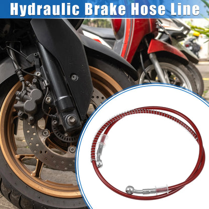 120cm 10mm Red Hydraulic Brake Hose Line Pipeline for Motorcycle