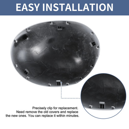White Left Right Mirror Cover Cap for Mini F54 Clubman (2014-2019)