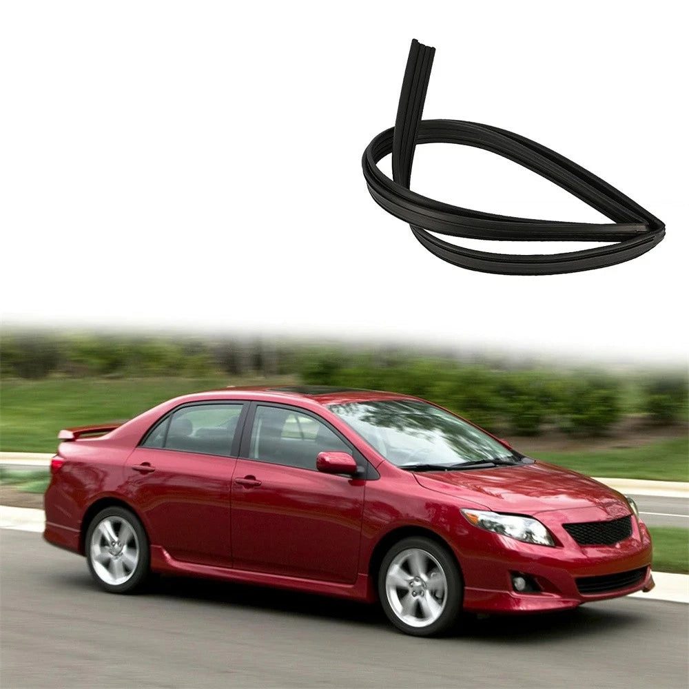 Front Left Door Glass Channel Felt Run for Toyota Corolla (2002-2008)
