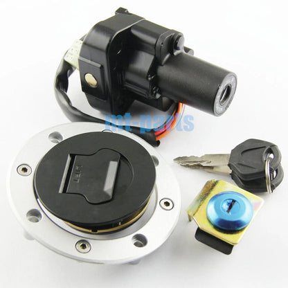 Ignition Key Switch & Fuel Tank Cap Set for Suzuki GSX1300R Hayabusa (2001-2007)