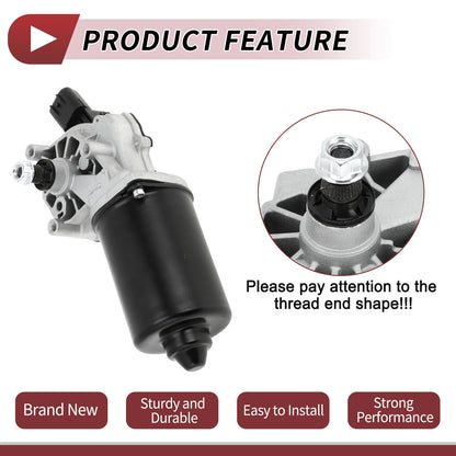 Windshield Wiper Motor for Jeep Commander 2006-2007 (2 x Pins)