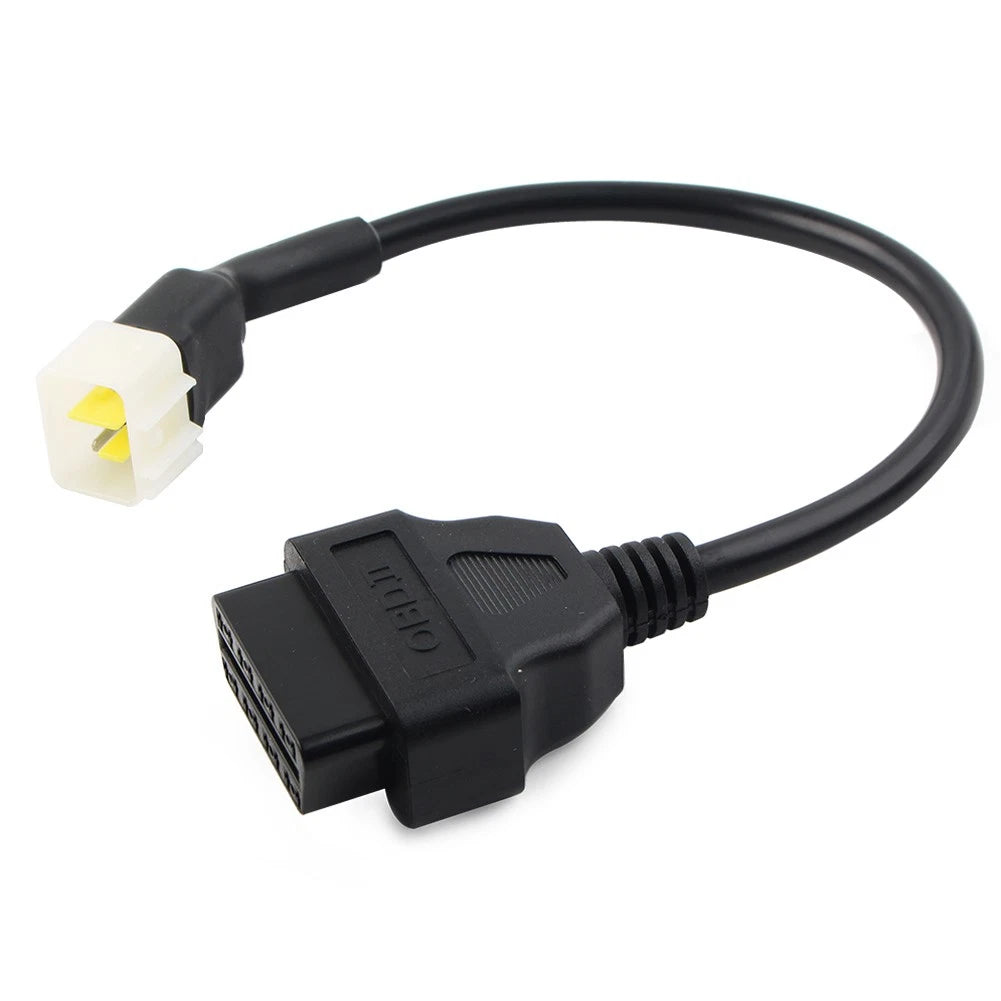 6 Pin OBD to 16 Pin OBD2 Diagnostic Scanner Tool Adapter Cable for Delphi