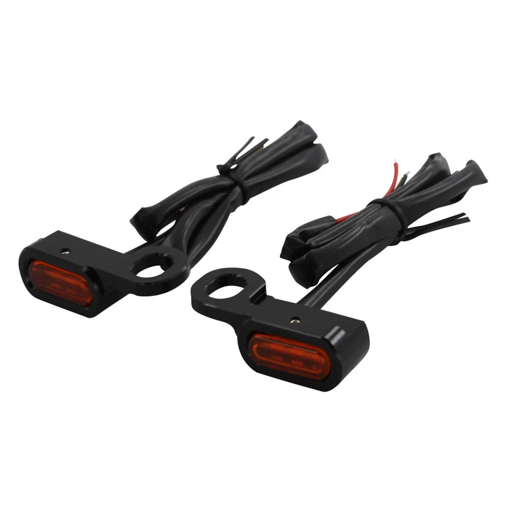 2 x Mini LED Front Turn Signal Indicator Lights for BMW R18 (2020-2023)