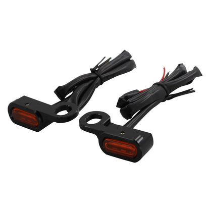 2 x Mini LED Front Turn Signal Indicator Lights for BMW R18 (2020-2023)
