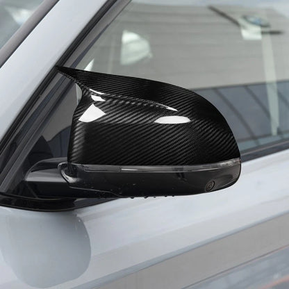 Carbon Fiber Add-on Side Mirror Cover Trim for BMW G01 G02 G05-G07 /X3-X7 21+
