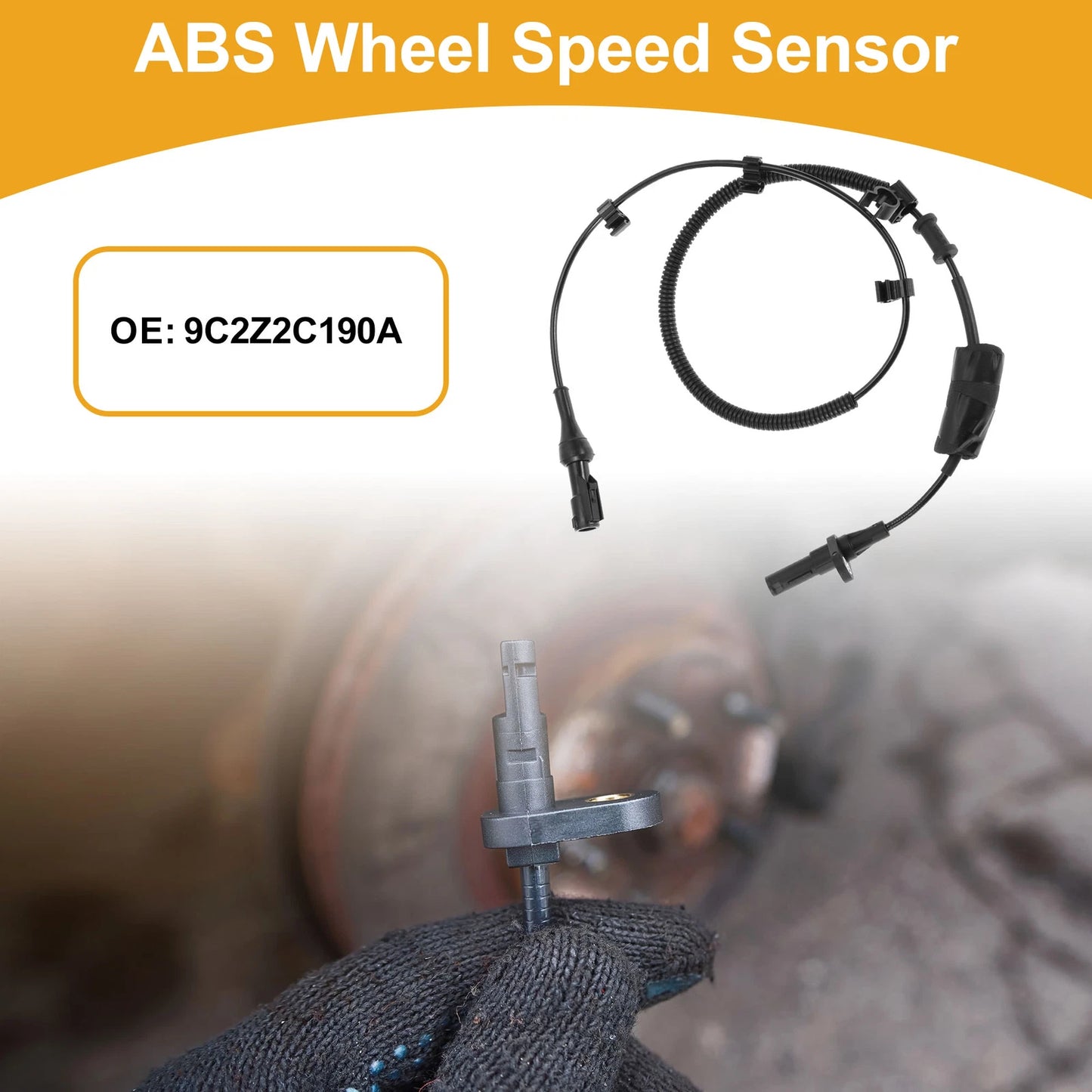 ABS Wheel Speed Sensor for Ford E-150 E-250 (2004-2014) Rear Right