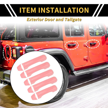 Pink Door Tailgate Handle Cover for Jeep Gladiator (2020-2021)