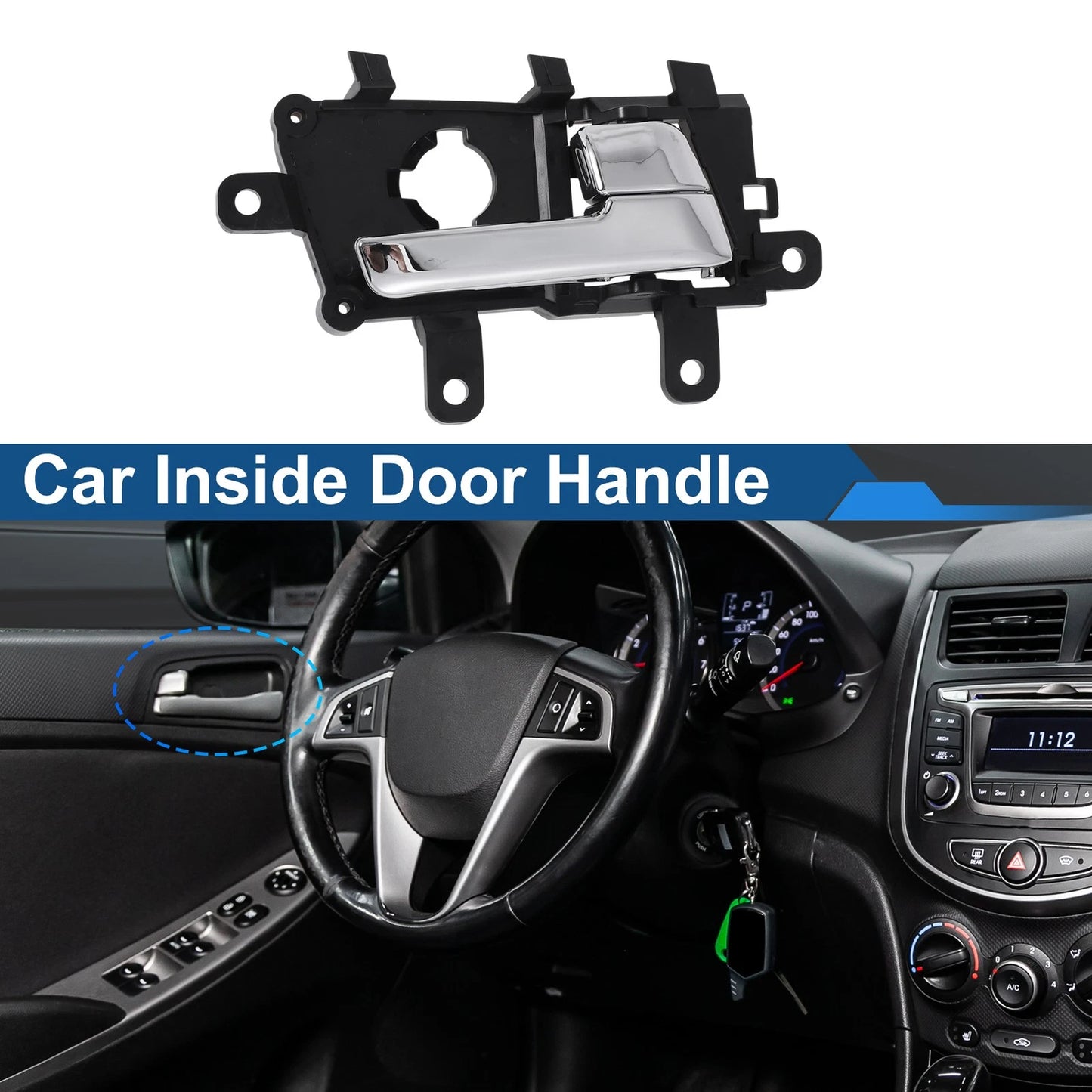 Rear Right Passenger Side Door Handle for Kia Optima (2011-2015)