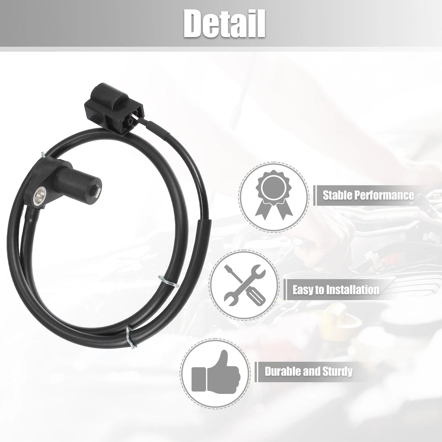 Rear Right ABS Speed Sensor for Mitsubishi Outlander (2003-2006)