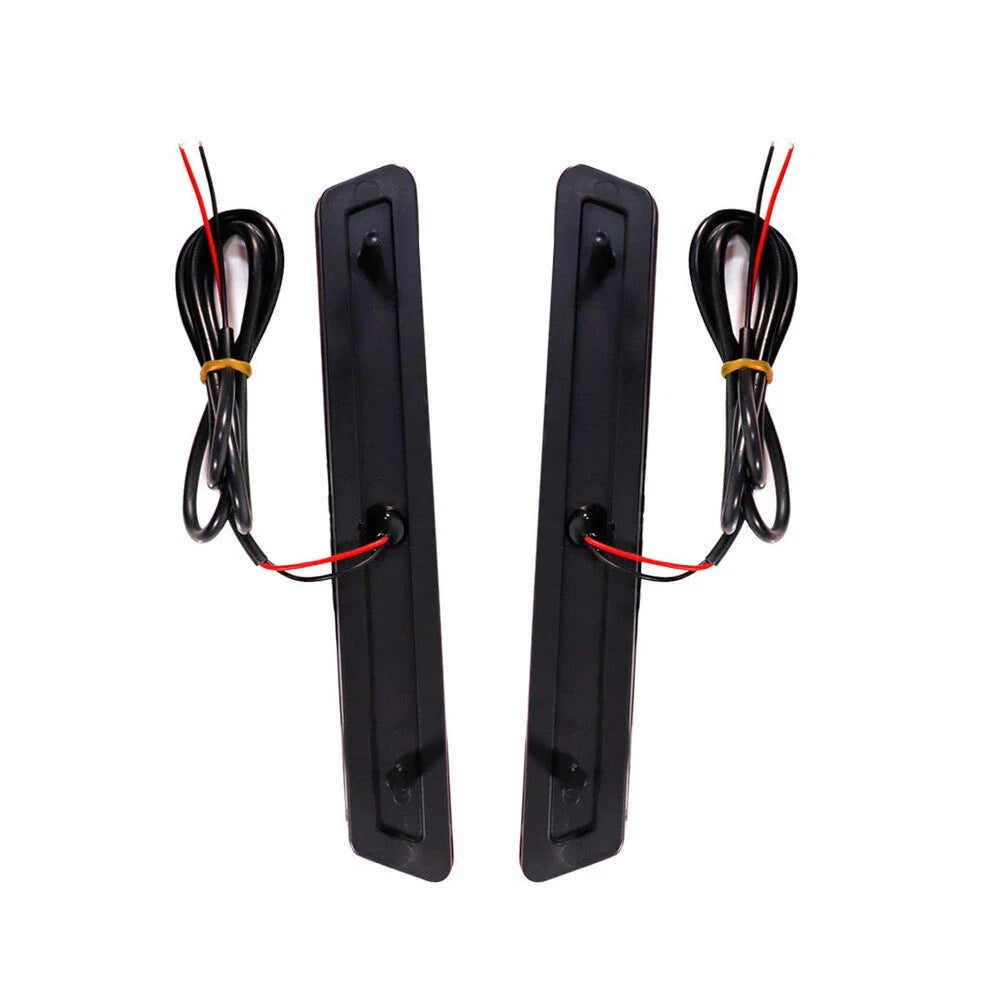 Red LED Rear Side Reflector Lights for Ford Mustang (1999-2004)