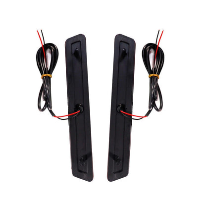 Red LED Rear Side Reflector Lights for Ford Mustang (1999-2004)